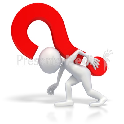 Carrying Question Mark   Science And Technology   Great Clipart For