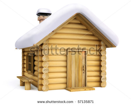 Clipart Wood House Wooden House   Stock Photo