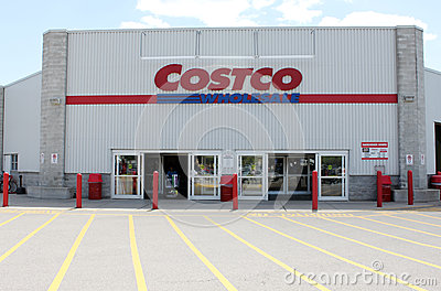 Costco Wholesale Storefront In Etobicoke Ontario Canada  Costco