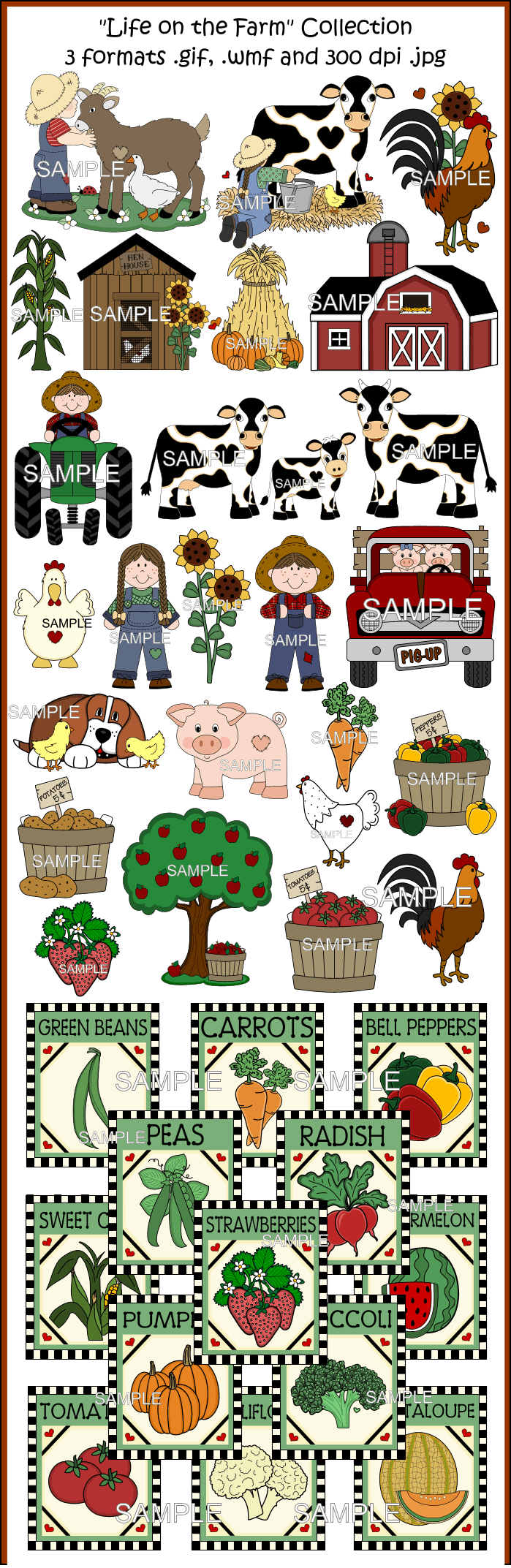 Country Graphics And Clip Art Collection