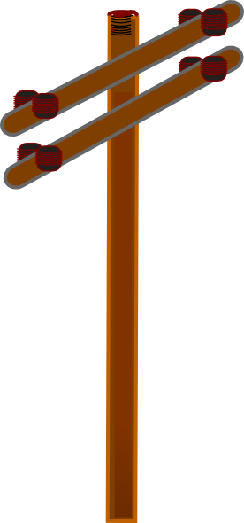 Distribution Pole Clip Art At Clker Com   Vector Clip Art Online