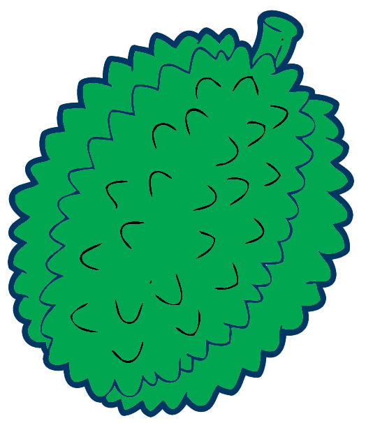 Durian Fruit Clipart Clipart Info