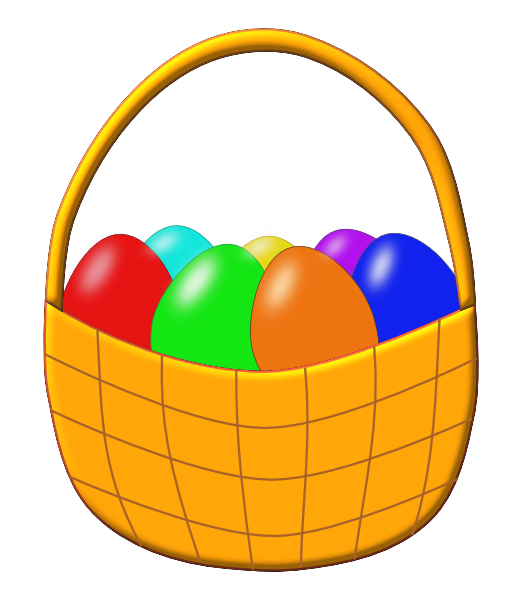 Easter Baskets Clip Art   Images   Free For Commercial Use