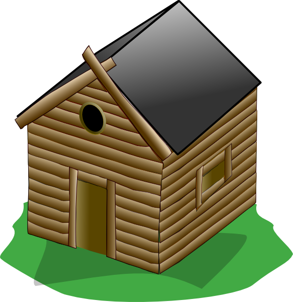 House In Perspective Clip Art At Clker Com   Vector Clip Art Online    