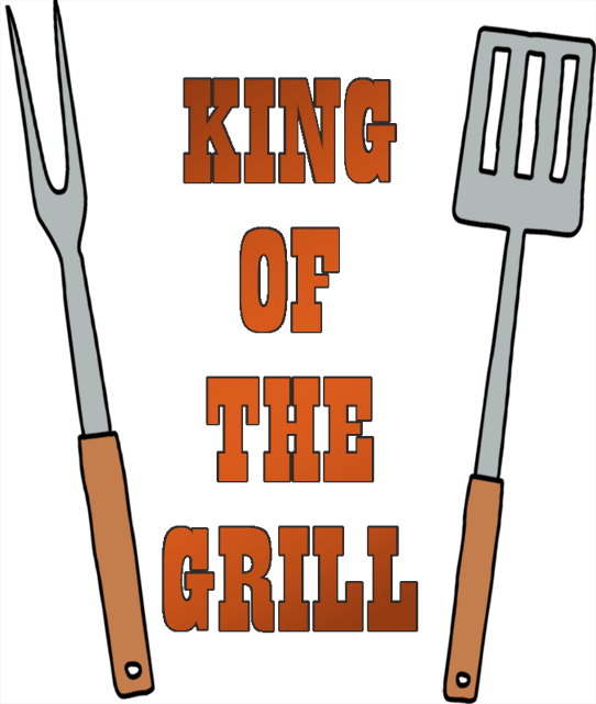 King Of The Grill Bbq Clipart With A Couple