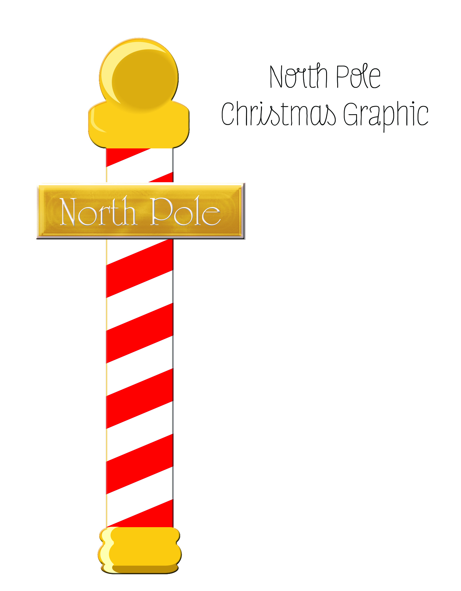 North Pole Clipart North Pole Express Christmas