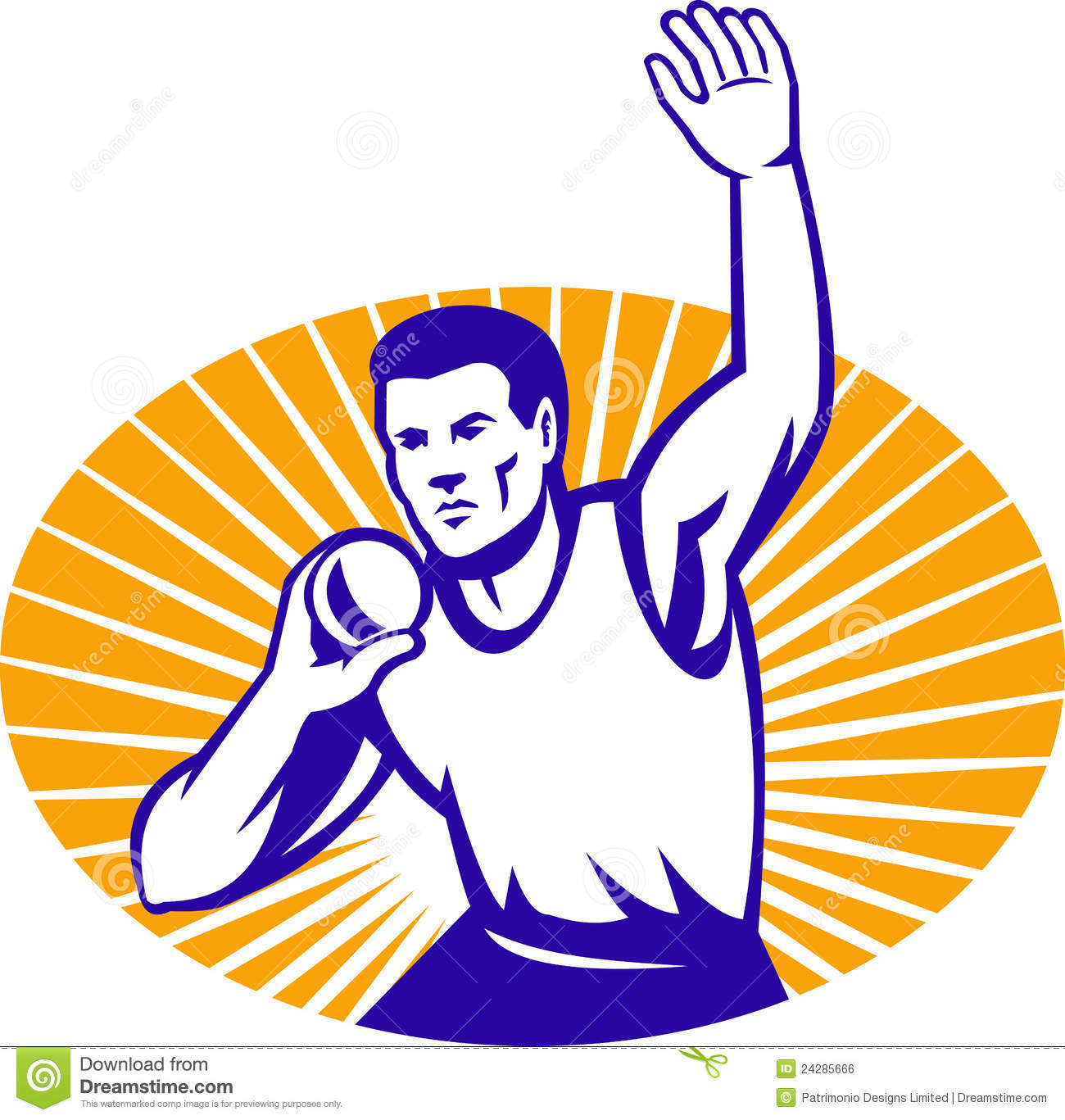 Showing Gallery For Shot Put And Discus Clipart