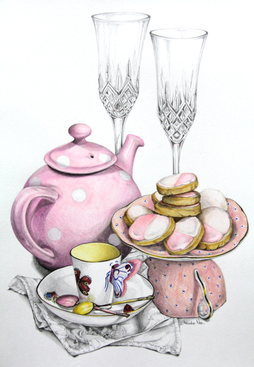 Illustrated Beauty And The Art Of Afternoon Tea   A Splash Of Vanilla
