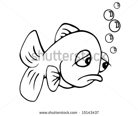Illustration Of A Sad And Lonely Fish   15143437   Shutterstock