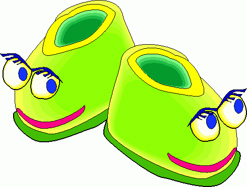 Microsoft Gallery Slippers Clipart