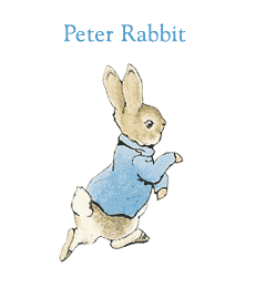 Pocketful Of Blue  Peter Rabbit   Beatrix Potter