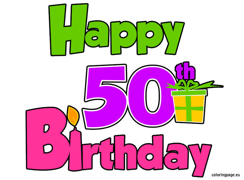 Related Wallpapers Happy 50th Birthday Clip Art Free