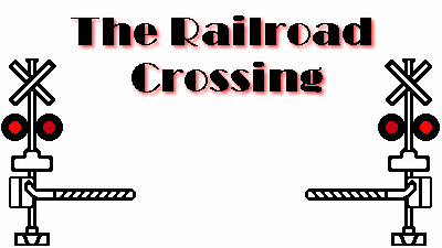 The Railroad Crossing   Model Train Buildings Handcrafted Custom    
