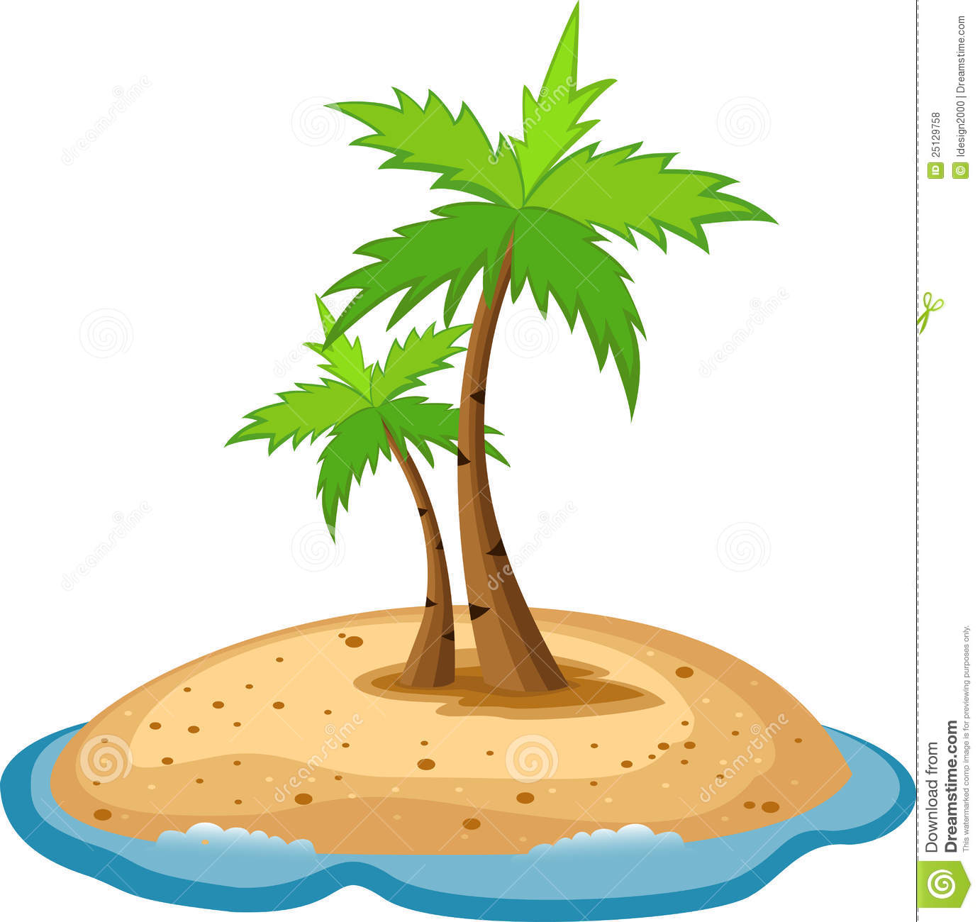 Tropical Island Clipart Images
