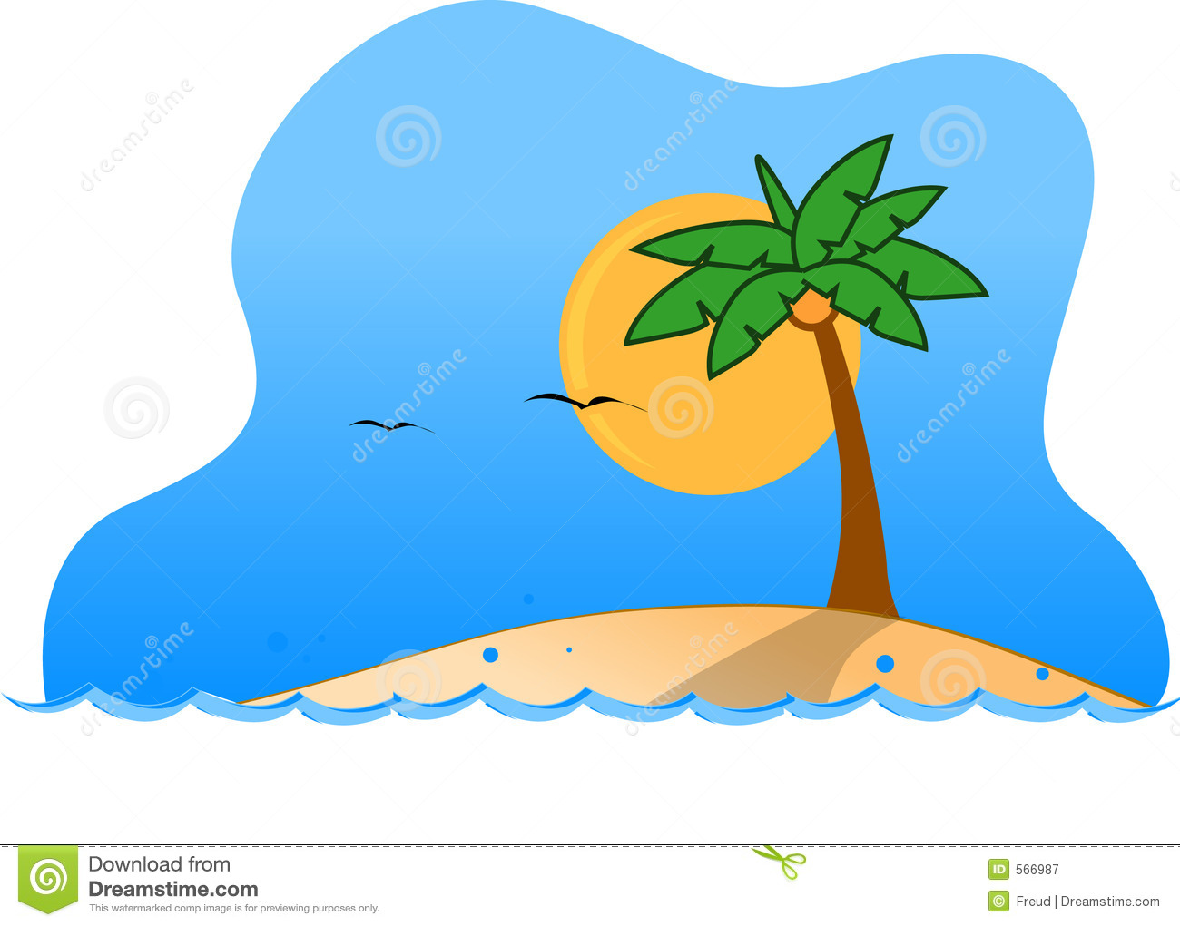 Tropical Island Royalty Free Stock Photography   Image  566987