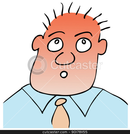 Astonished Clipart