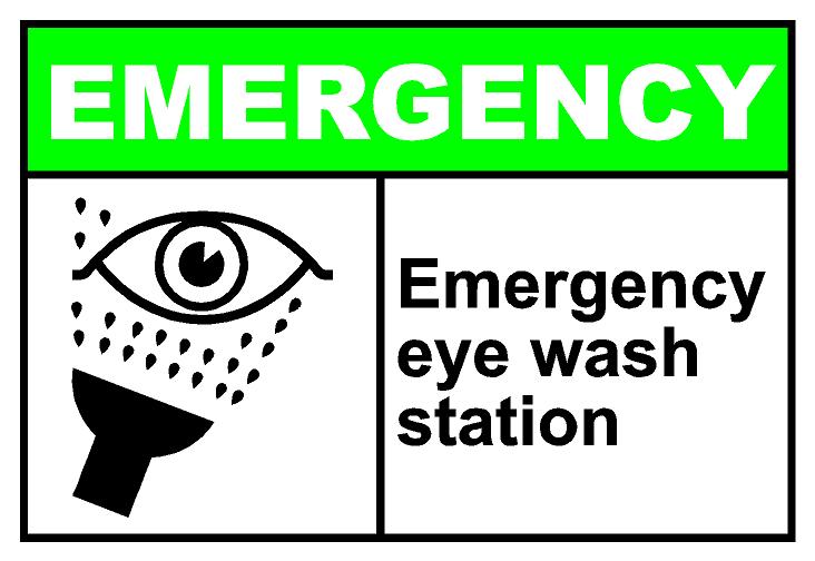 Emerh011   Emergency Eye Wash Station Eps
