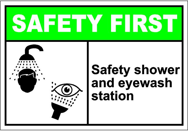 Eye Wash Clipart Eye Wash Station Clip Art