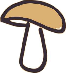 Mushroom Clip Art At Clker Com   Vector Clip Art Online Royalty Free    