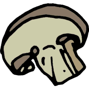Mushroom Slice Clipart Cliparts Of Mushroom Slice Free Download    