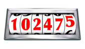 Odometer Wheels Numbers Age   Clipart Panda   Free Clipart Images
