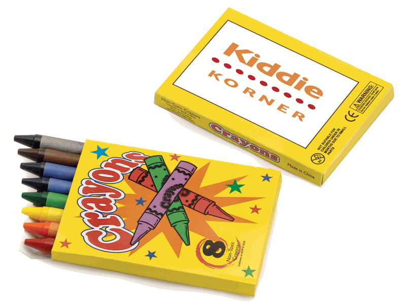 Pencils Home Events Schools 8 Pack Crayons 8 Pack Crayons