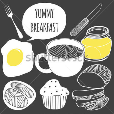Poster  Cartoon Vector Illustration  Good For Kitchen And Cafe Stuff