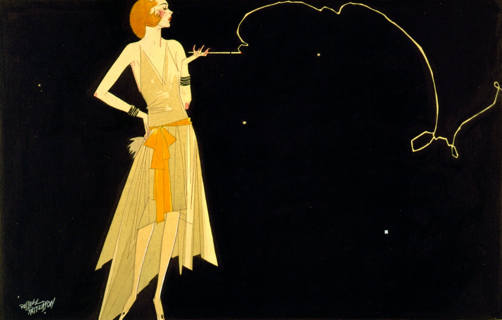Public Domain Clip Art Photos And Images  Fashionably Dressed Flapper