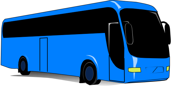 Showing Gallery For Blue Bus Clipart