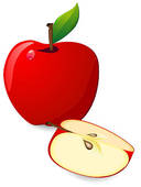 Apple Slices Illustrations And Stock Art  309 Apple Slices
