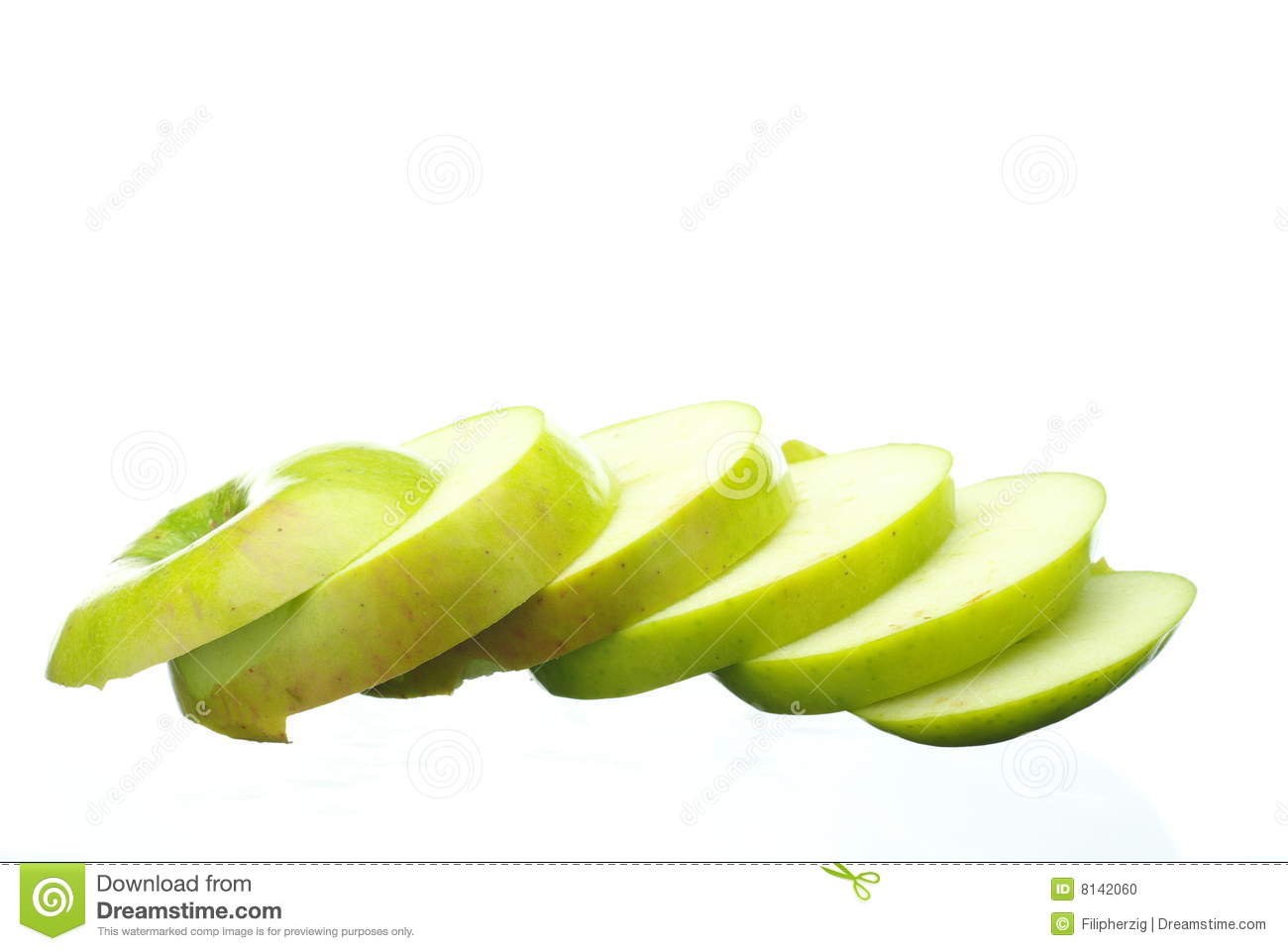 Apple Slices Stock Photo   Image  8142060
