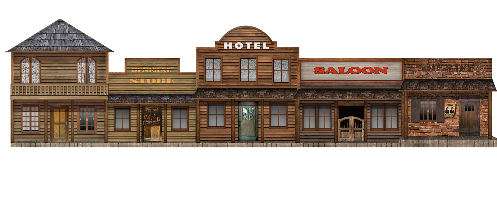 Displaying 20  Images For   Old Western Town Clipart