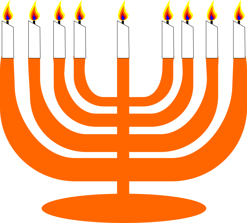     For Hanukkah By Semjaza   It S A Simplified Menorah For Hanukkah