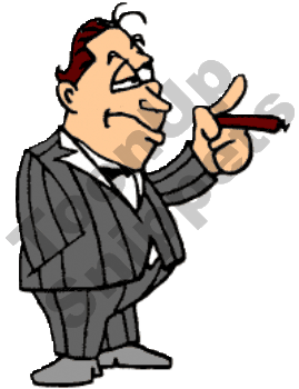 Gangster Animated Clip Art