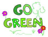 Go Green   School   Pinterest