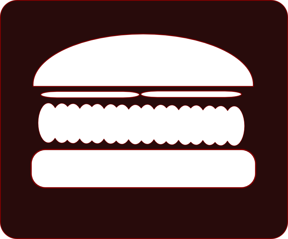Hamburger Black And White   Free Cliparts That You Can Download To