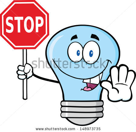 Stop Sign   Female   Business Cartoon Character Vector Stock Image