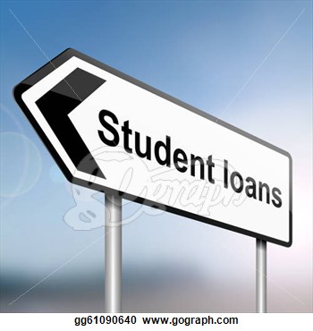     Student Loans Concept  Blurred Background  Clip Art Gg61090640