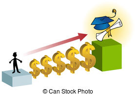 Student Loans Vector Clipart Royalty Free  79 Student Loans Clip Art