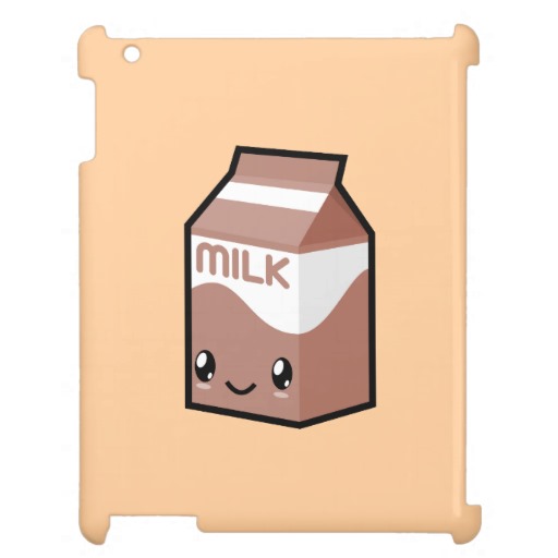 Chocolate Milk Carton Cute Kawaii Chocolate Milk Carton Ipad Case    