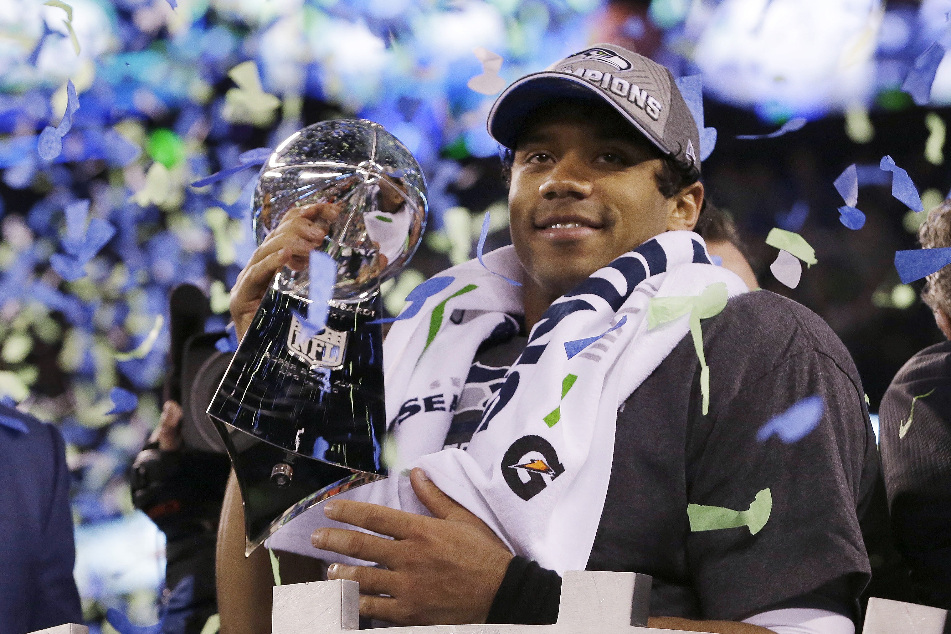 East Rutherford N J  The Seahawks Won 43 8   Ap Photo Julio Cortez