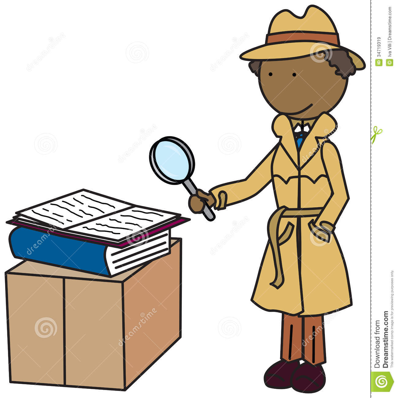 Magnifying Glass Detective Clipart   Clipart Panda   Free Clipart