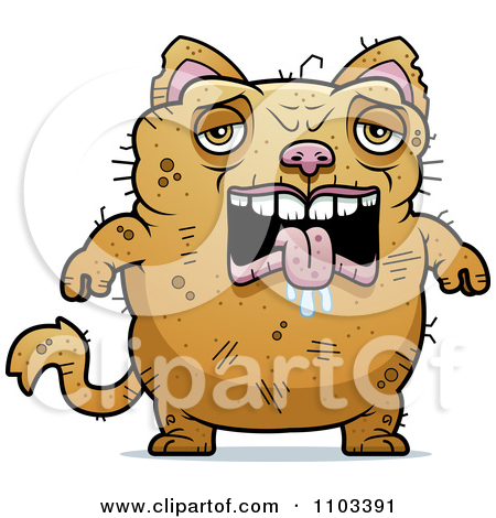 Royalty Free  Rf  Sick Cat Clipart Illustrations Vector Graphics  1