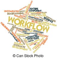 Word Cloud For Workflow   Abstract Word Cloud For Workflow