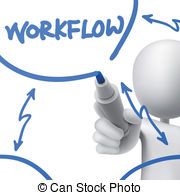 Workflow Illustrations And Clipart