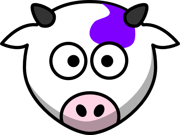 10 Cartoon Cow Faces Free Cliparts That You Can Download To You