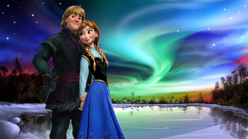 Anna And Kristoff Romantic Moment   Frozen