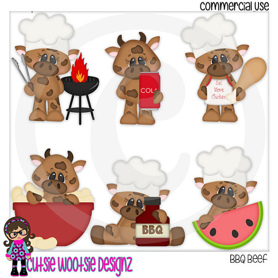 Bbq Beef Clip Art Clipart Graphics Commercial Use
