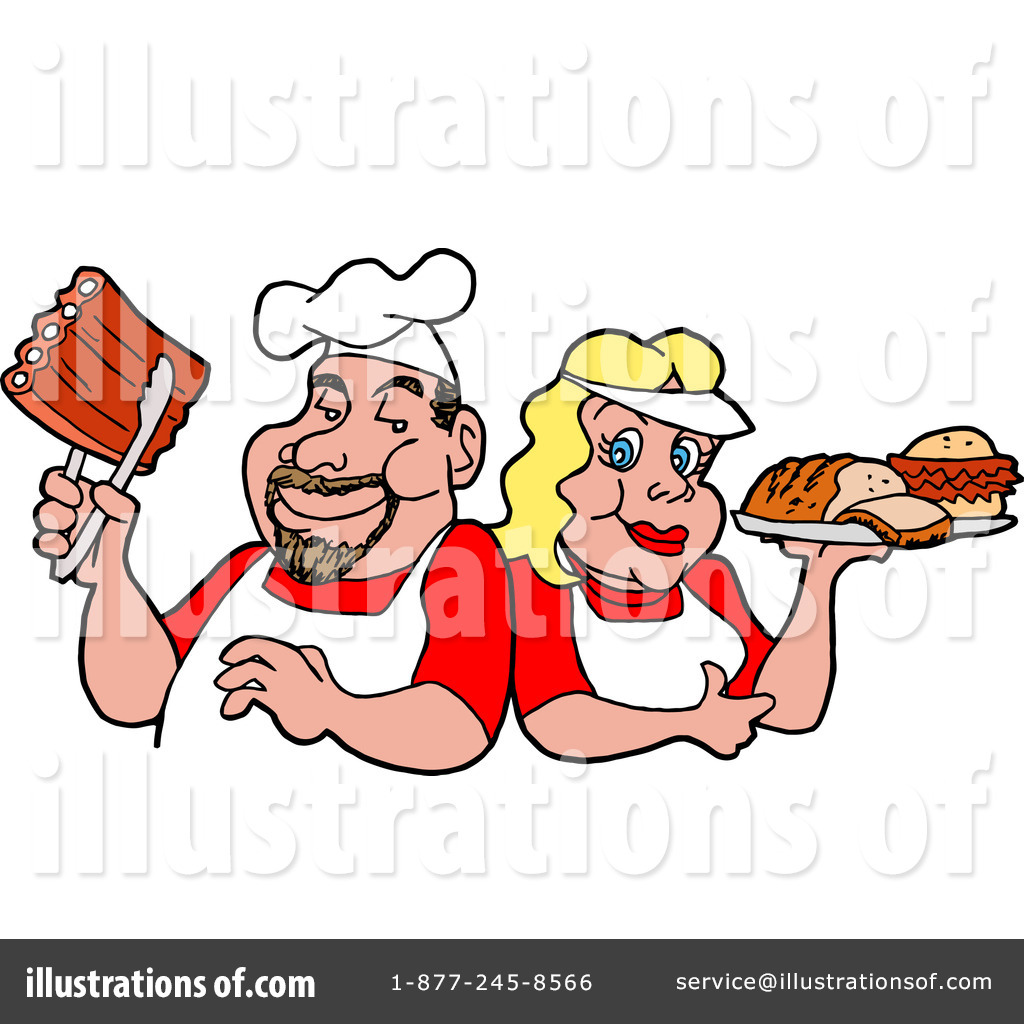 Bbq Clipart  1202363 By Lafftoon   Royalty Free  Rf  Stock    