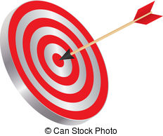 Bullseye With Arrow Clipart